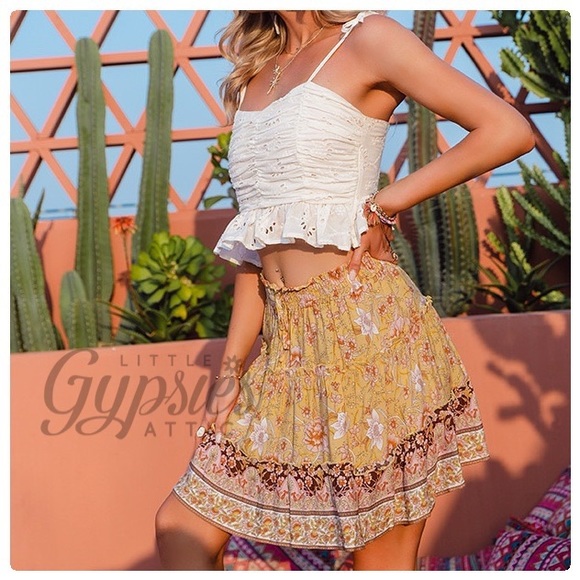 Little Gypsie's Favorite Summer Mini Skirt - Picture 10 of 11